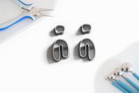 Polymer Cutter Organic Set | Polymerschmuck Ausstechform | Ausstecher | Polymer Schneider | Form Polymerschmuck | Ausschneider | 21-22 