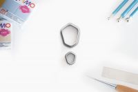 Polymer Cutter Basic Set | Polymerschmuck Ausstechform | Ausstecher | Polymer Schneider | Form Polymerschmuck | Ausschneider | 23-24 