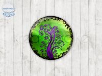 Motiv-Cabochons 034-2 Einzelset  12mm (1 Paar)