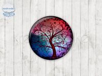 Motiv-Cabochons 034-4 Einzelset  12mm (1 Paar)