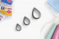 Polymer Cutter Tropfen | Polymerschmuck Ausstechform | Ausstecher | Polymer Schneider | Fimo | Form Polymerschmuck | Ausschneider | 55 Alle