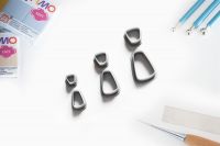 Polymer Cutter Basic Set | Polymerschmuck Ausstechform | Ausstecher | Polymer Schneider | Form Polymerschmuck | Ausschneider | 69 