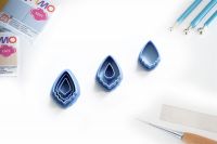 Polymer Cutter Organic Mix | Polymerschmuck Ausstechform | Ausstecher | Polymer Schneider | Form Polymerschmuck | Ausschneider | 76 