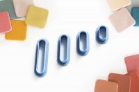 Polymer Cutter Stäbe | Polymerschmuck Ausstechform | Ausstecher | Polymer Schneider | Form Polymerschmuck | Ausschneider | 77 40mm