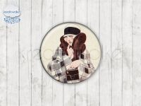 Motiv-Cabochons 1004-6 Einzelset  