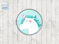 Motiv-Cabochons 1009-4 Einzelset  8mm (10 Stück)