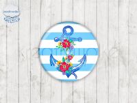 Motiv-Cabochons 1044-2 Einzelset  14mm (1 Paar)