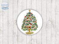 Motiv-Cabochons 1066-1 Einzelset  25mm (5 Stück)