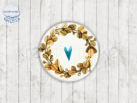 Motiv-Cabochons 1090-2 Einzelset  12mm (1 Paar)