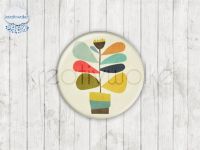 Motiv-Cabochons 1099-6 Einzelset  25mm (1 Stück)