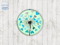 Motiv-Cabochons 1187-3 Einzelset  12mm (1 Paar)