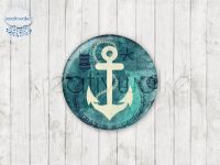 Motiv-Cabochons 1194-1 Einzelset  25mm (5 Stück)