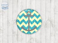 Motiv-Cabochons 1194-2 Einzelset  10mm (1 Paar)