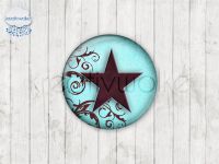 Motiv-Cabochons 1195-3 Einzelset  