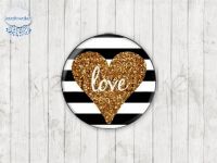 Motiv-Cabochons 1199-1 Einzelset  8mm (1 Paar)