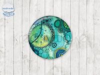 Motiv-Cabochons 1235-6 Einzelset  12mm (1 Paar)