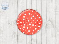 Motiv-Cabochons 1257-3 Einzelset  8mm (1 Paar)