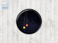 Motiv-Cabochons 1380-2 Einzelset  12mm (1 Paar)