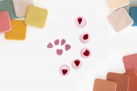 Polymer Clay Micro Cutter Blütenblatt | Fimo Cutter | Tonschneider | Ausstecher | Formenschneider | Ton Werkzeug | DIY Werkzeug | 138 5