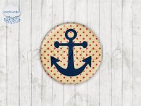 Motiv-Cabochons 1386-1 Einzelset  10mm (1 Paar)