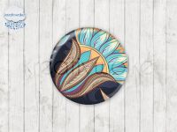 Motiv-Cabochons 1433-3 Einzelset  12mm (1 Paar)