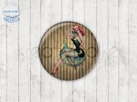 Motiv-Cabochons 1456-3 Einzelset  