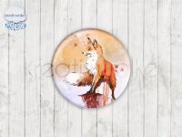 Motiv-Cabochons 1463-1 Einzelset  14mm (1 Paar)