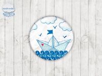 Motiv-Cabochons 1474-3 Einzelset  8mm (10 Stück)