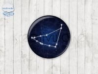 Motiv-Cabochons 1505-4 Einzelset  25mm (1 Stück)