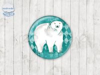 Motiv-Cabochons 1506-2 Einzelset  14mm (1 Paar)