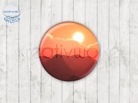 Motiv-Cabochons 1521-6 Einzelset  