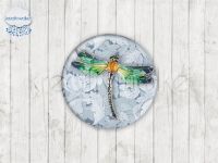 Motiv-Cabochons 1525-3 Einzelset  25mm (1 Stück)