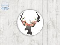 Motiv-Cabochons 1613-6 Einzelset  10mm (1 Paar)