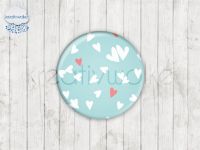 Motiv-Cabochons 1640-3 Einzelset  10mm (1 Paar)