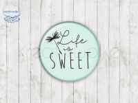 Motiv-Cabochons 1645-4 Einzelset  25mm (1 Stück)