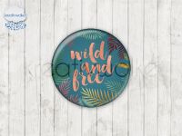 Motiv-Cabochons 1690-3 Einzelset  25mm (1 Stück)