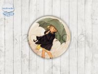 Motiv-Cabochons 1695-2 Einzelset  12mm (1 Paar)