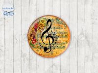 Motiv-Cabochons 1730-2 Einzelset  12mm (1 Paar)