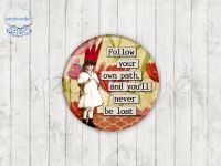 Motiv-Cabochons 1732-5 Einzelset  18mm (5 Stück)