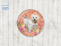 Motiv-Cabochons 1735-1 Einzelset  12mm (1 Paar)