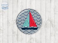 Motiv-Cabochons 1760-6 Einzelset  8mm (10 Stück)