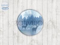 Motiv-Cabochons 1816-3 Einzelset  25mm (1 Stück)