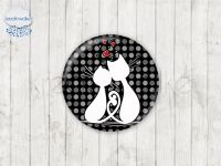 Motiv-Cabochons 1865-2 Einzelset  12mm (1 Paar)