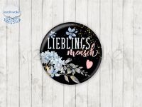 Motiv-Cabochons 1875-3 Einzelset  25mm (1 Stück)