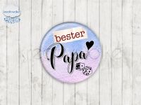 Motiv-Cabochons 1886-5 Einzelset  25mm (1 Stück)