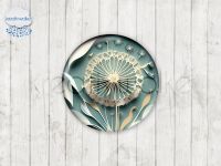 Motiv-Cabochons 1928-3 Pusteblume | Loewenzahn 