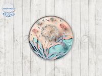 Motiv-Cabochons 1929-6 Pusteblume | Loewenzahn 