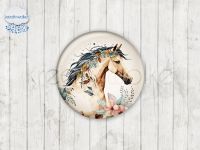 Motiv-Cabochons 1930-5 Pferd | Pferdeliebe 