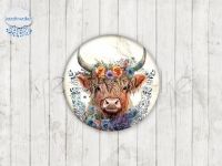 Motiv-Cabochons 1932-2 Bulle | Landromantik 12mm (1 Paar)