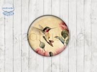 Motiv-Cabochons 49065-1 Einzelset  12mm (1 Paar)